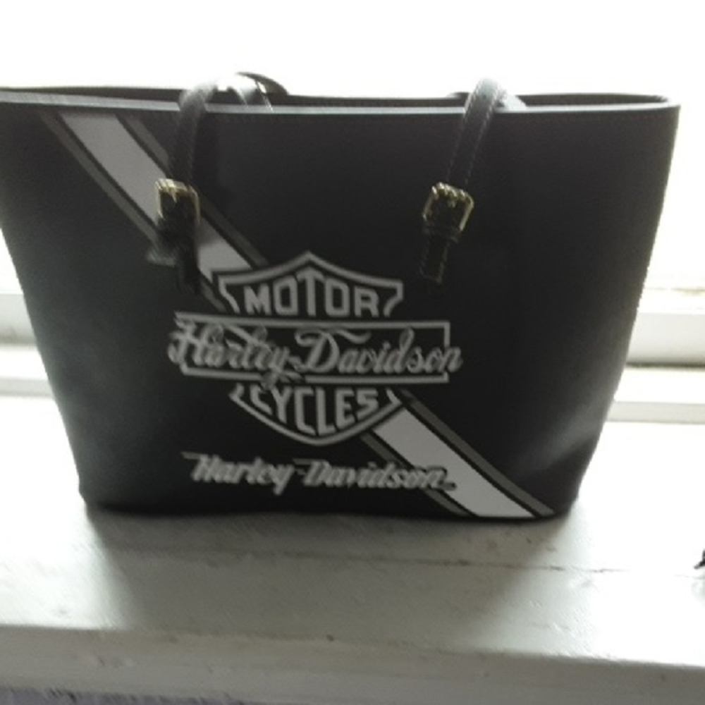 Harley-Davidson Black Tote Bag
